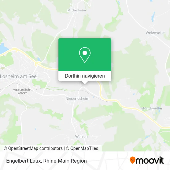 Engelbert Laux Karte