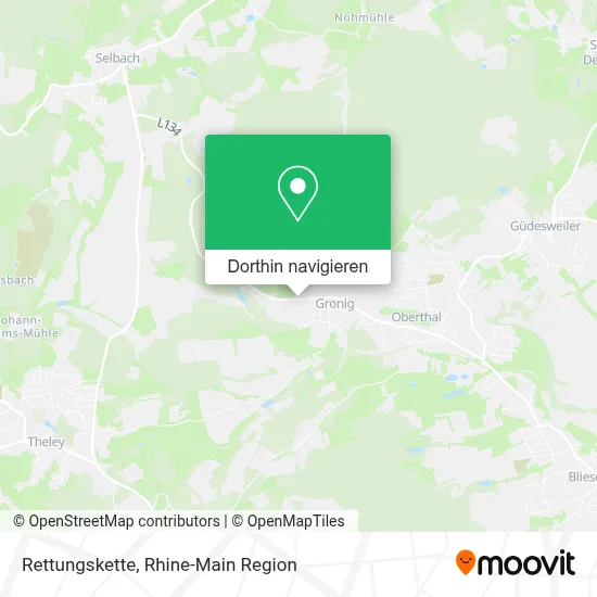 Rettungskette Karte