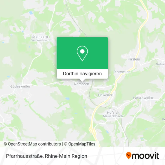 Pfarrhausstraße Karte