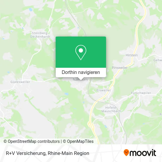 R+V Versicherung Karte