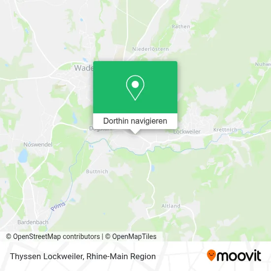 Thyssen Lockweiler Karte