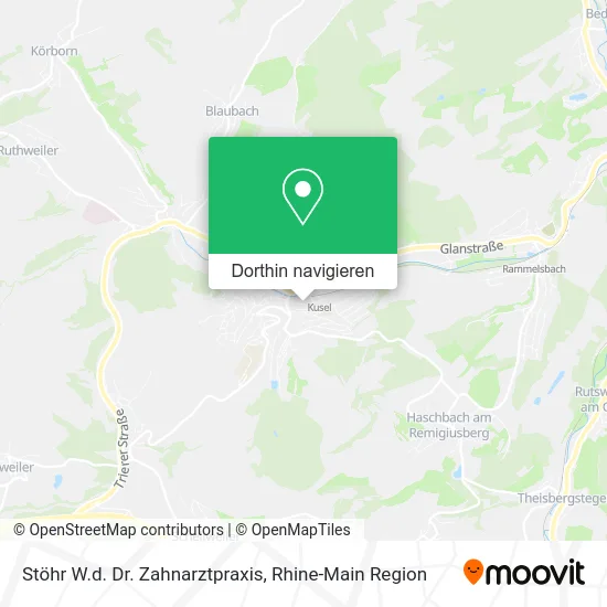 Stöhr W.d. Dr. Zahnarztpraxis Karte