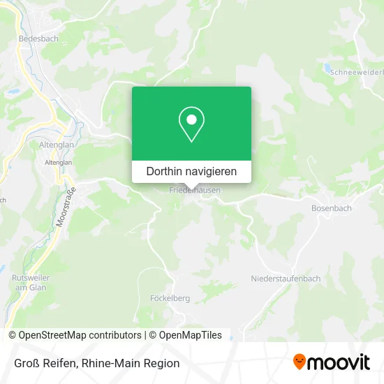 Groß Reifen Karte