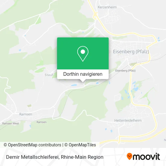 Demir Metallschleiferei Karte