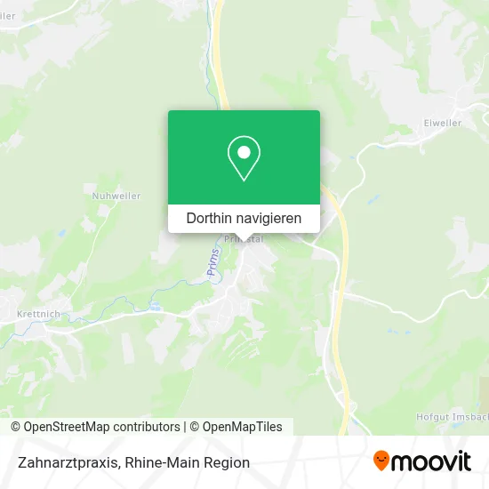 Zahnarztpraxis Karte