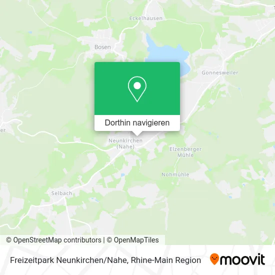 Freizeitpark Neunkirchen/Nahe Karte