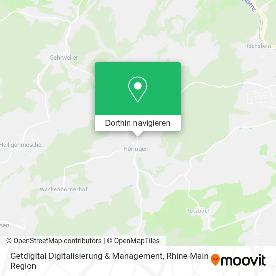 Getdigital Digitalisierung & Management Karte