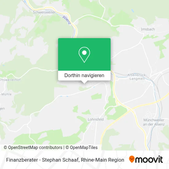 Finanzberater - Stephan Schaaf Karte