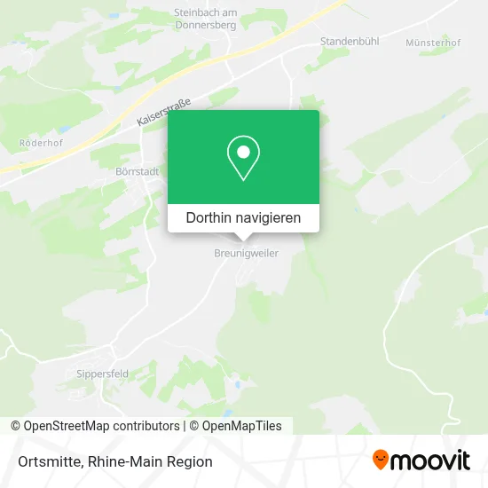 Ortsmitte Karte
