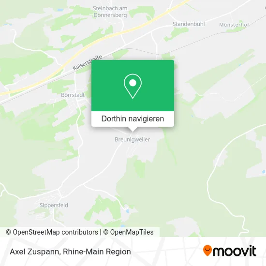 Axel Zuspann Karte