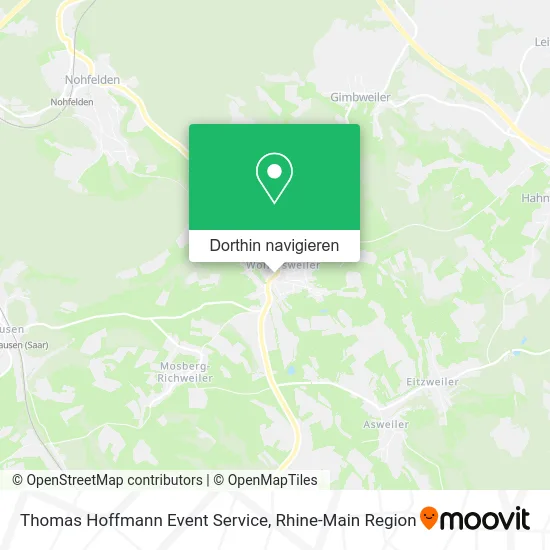 Thomas Hoffmann Event Service Karte