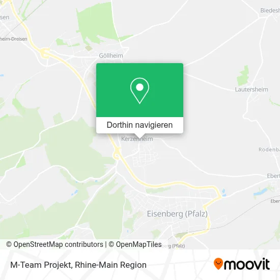 M-Team Projekt Karte