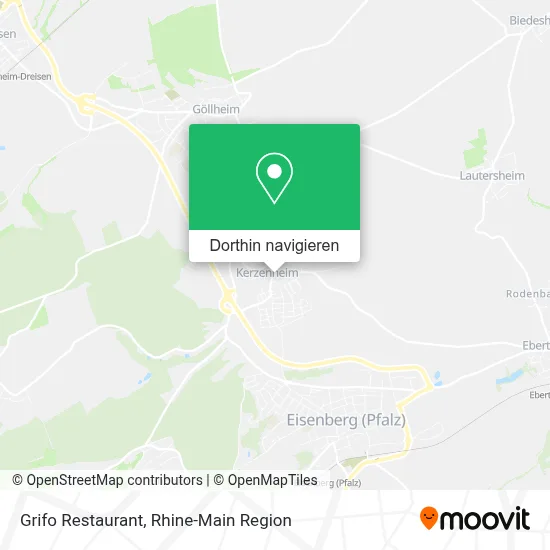 Grifo Restaurant Karte