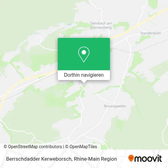 Berrschdadder Kerweborsch Karte