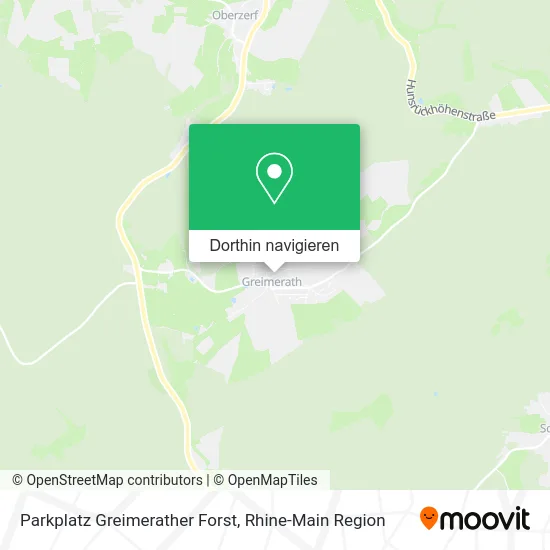 Parkplatz Greimerather Forst Karte