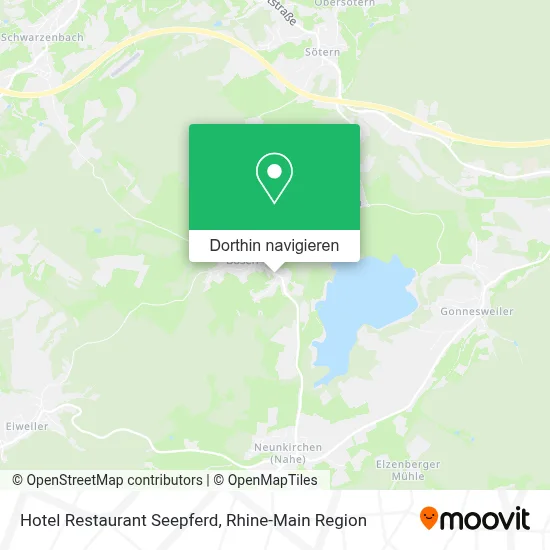 Hotel Restaurant Seepferd Karte