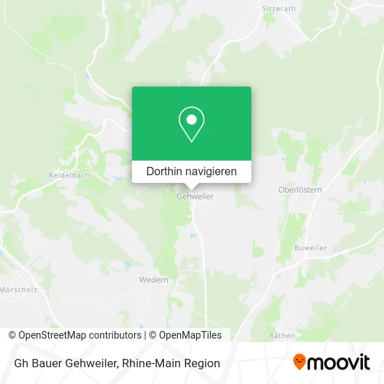 Gh Bauer Gehweiler Karte