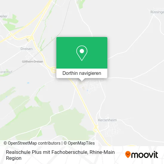 Realschule Plus mit Fachoberschule Karte