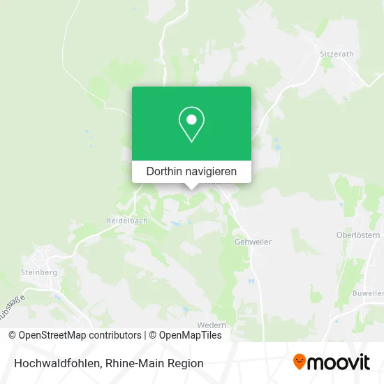 Hochwaldfohlen Karte