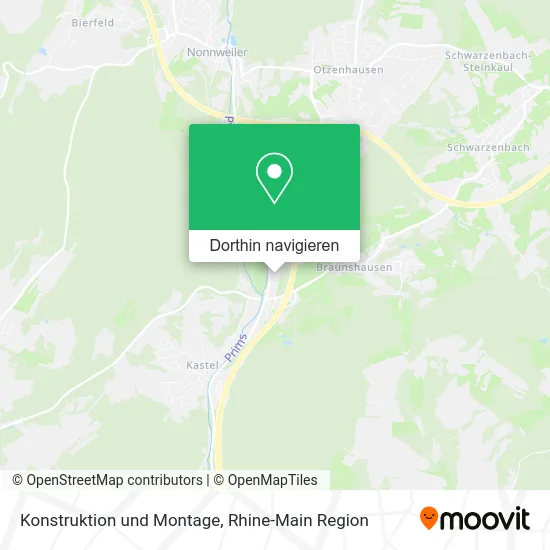 Konstruktion und Montage Karte