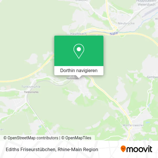 Ediths Friseurstübchen Karte