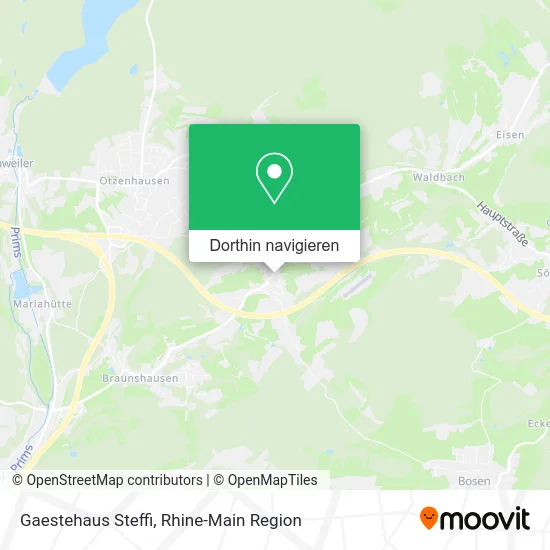 Gaestehaus Steffi Karte