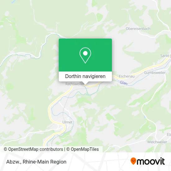 Abzw. Karte
