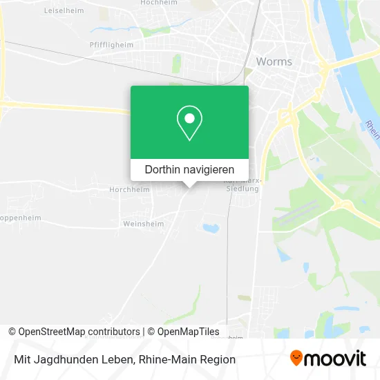 Mit Jagdhunden Leben Karte