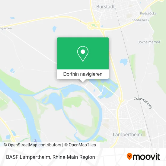 BASF Lampertheim Karte