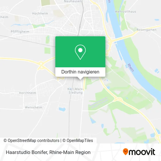 Haarstudio Bonifer Karte