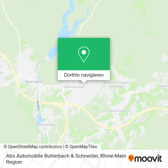 Abs Automobile Butterbach & Schneider Karte