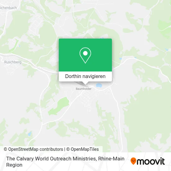 The Calvary World Outreach Ministries Karte
