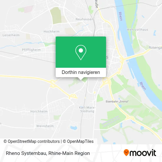 Rheno Systembau Karte
