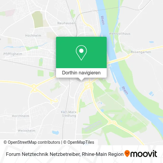 Forum Netztechnik Netzbetreiber Karte