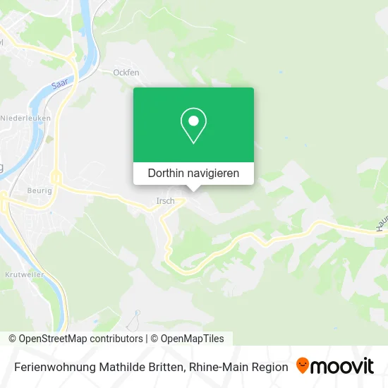 Ferienwohnung Mathilde Britten Karte