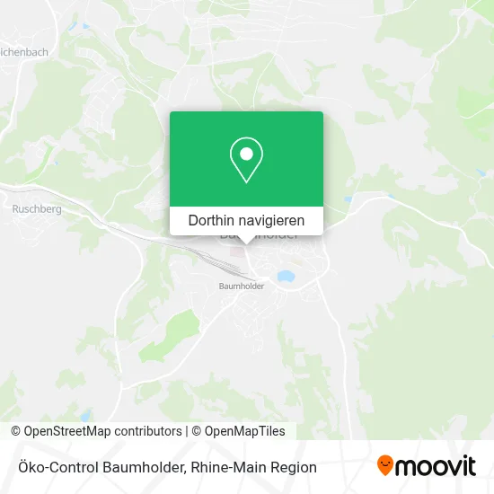 Öko-Control Baumholder Karte