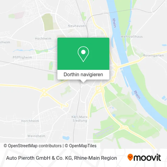 Auto Pieroth GmbH & Co. KG Karte