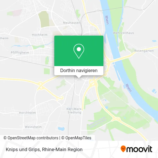 Knips und Grips Karte