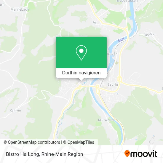 Bistro Ha Long Karte