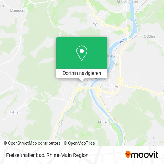 Freizeithallenbad Karte