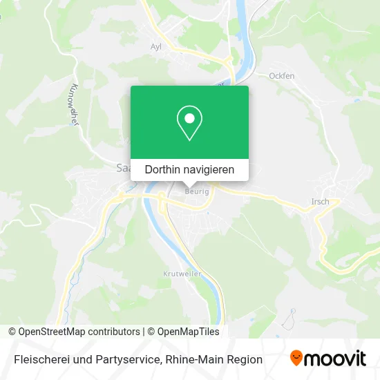 Fleischerei und Partyservice Karte