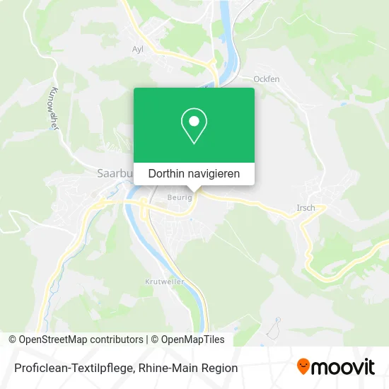 Proficlean-Textilpflege Karte