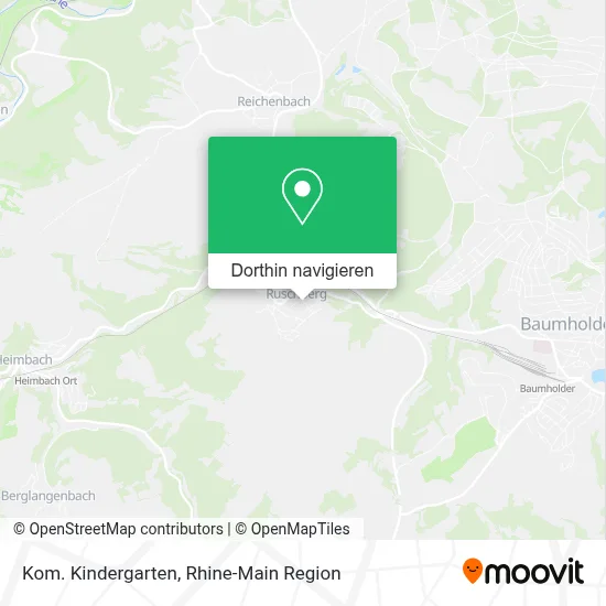 Kom. Kindergarten Karte