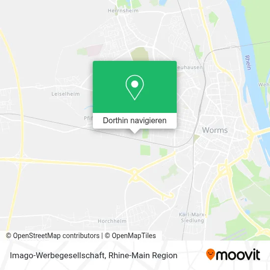 Imago-Werbegesellschaft Karte