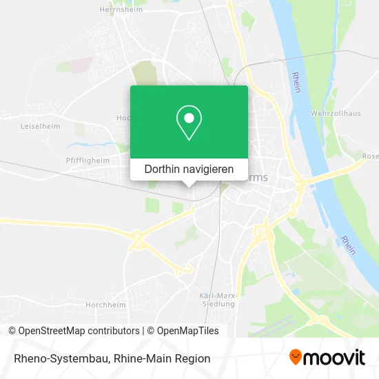 Rheno-Systembau Karte