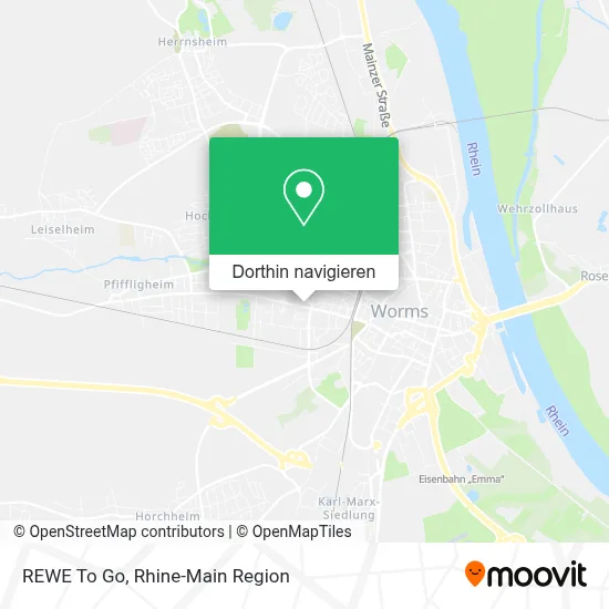 REWE To Go Karte