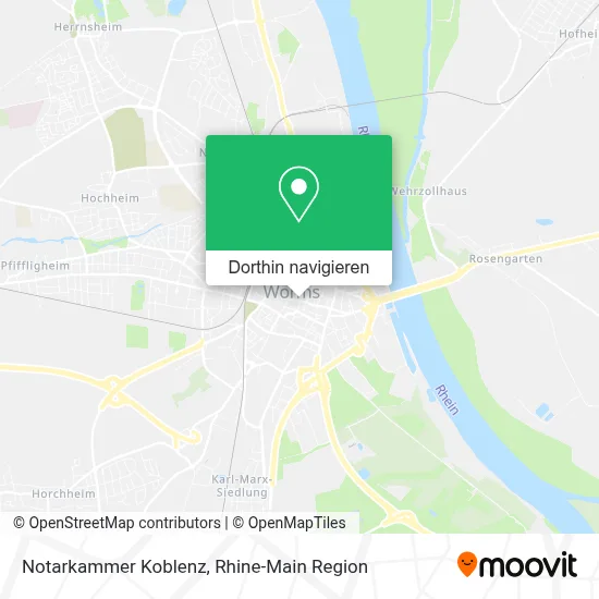 Notarkammer Koblenz Karte
