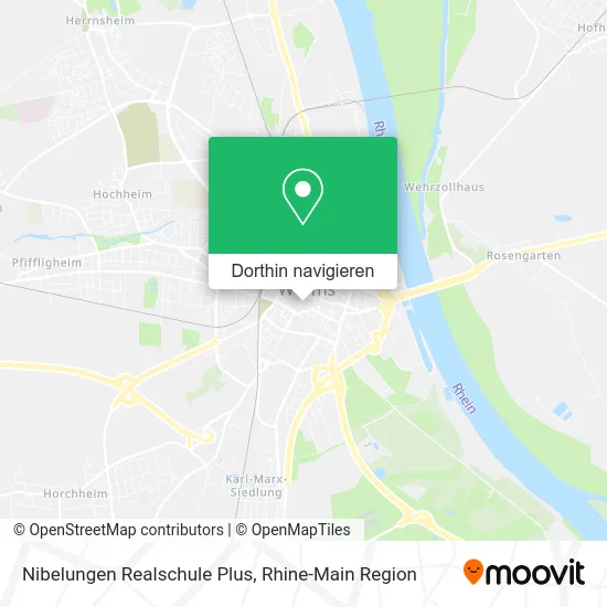 Nibelungen Realschule Plus Karte