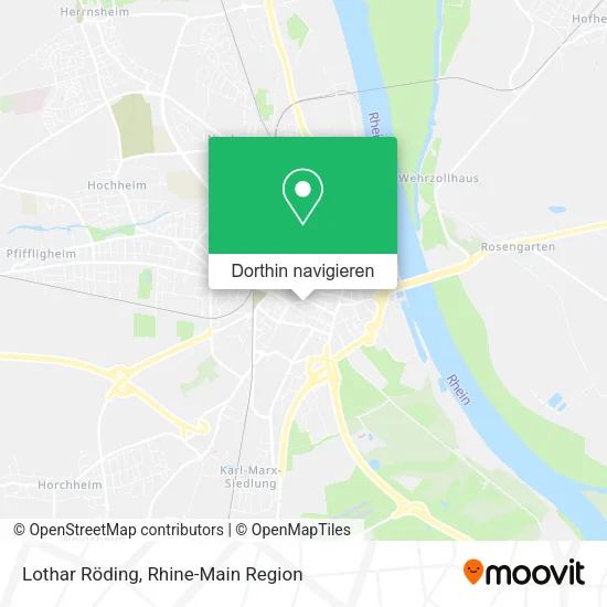 Lothar Röding Karte