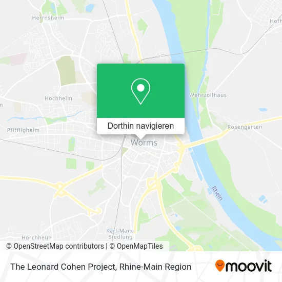 The Leonard Cohen Project Karte